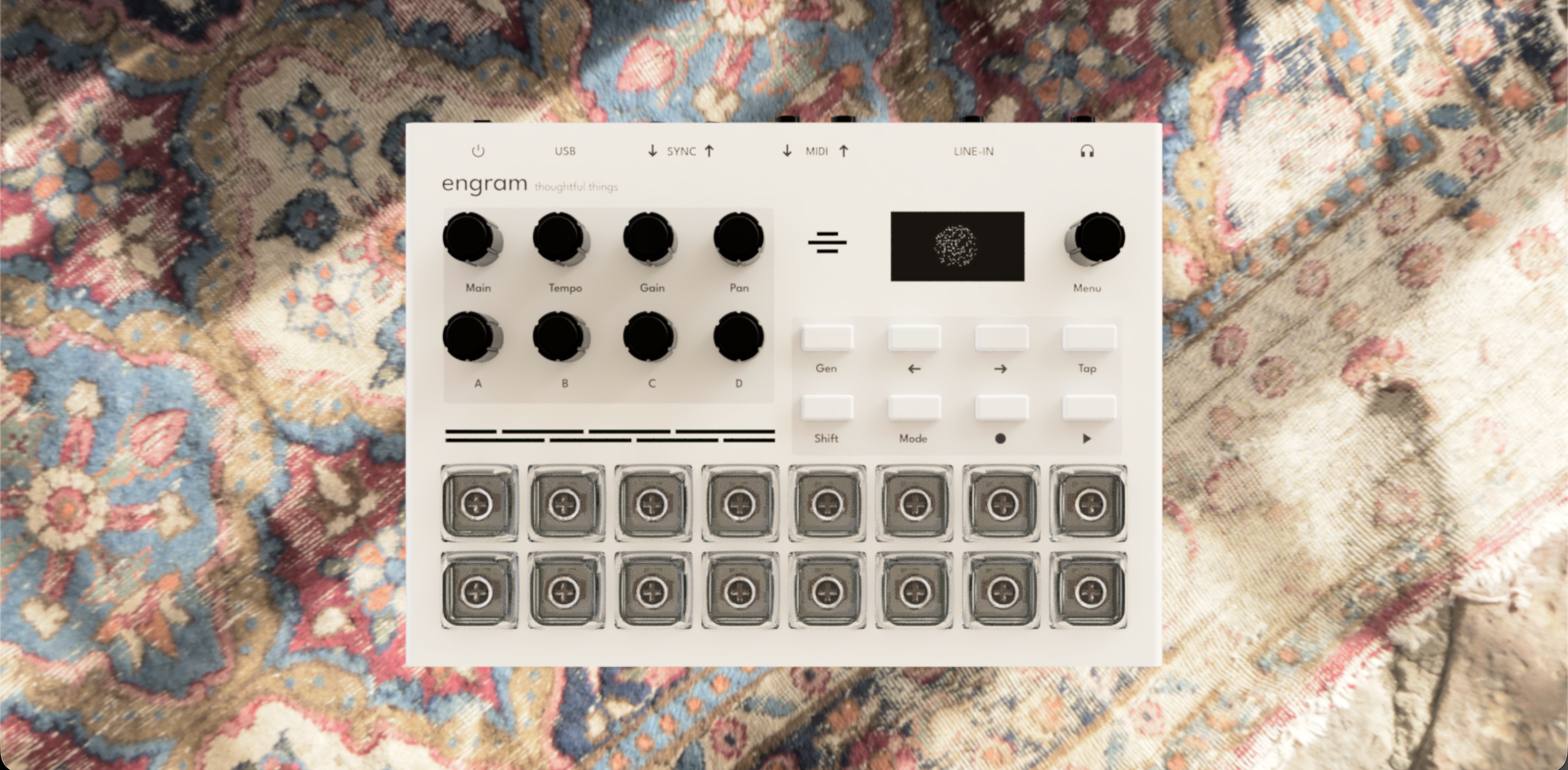 Engram is a sampler that turns broken AI hallucinations into music