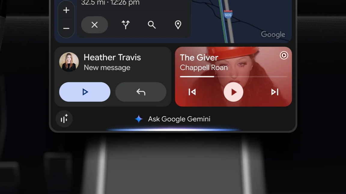 Gemini's Personal Intelligence Is Coming To Cars